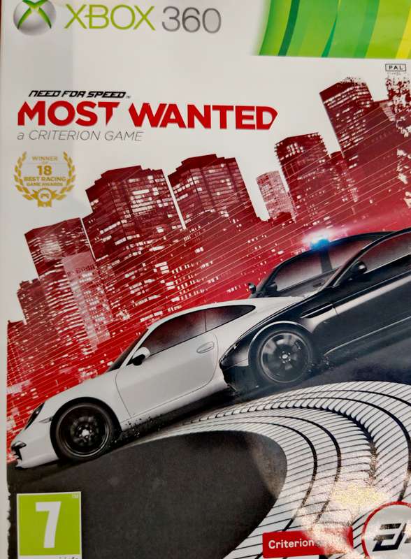 NEED FOR SPEED MOST WANTED XBOX 360
