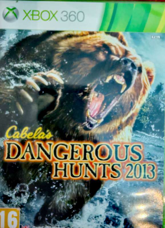 CABELA'S DANGEROUS HUNTS 2013 XBOX 360
