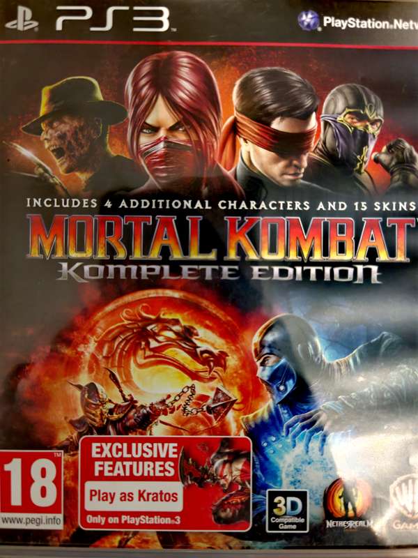 MORTAL KOMBAT KOMPLETE EDITION PS3