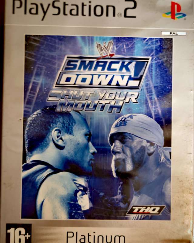 SMACK DOWN SHUT YOUR MOUTH PS2