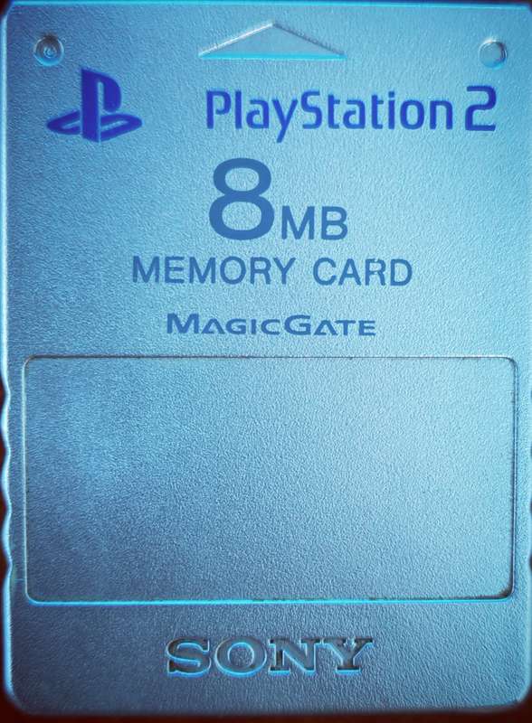 PLAYSTATION 2 MEMORY CARD (ORIGINAL SONY(