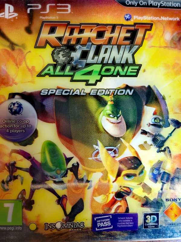 RATCHET AND CLANK ALL FOR ONE SPECIAL EDITION (Ps3)