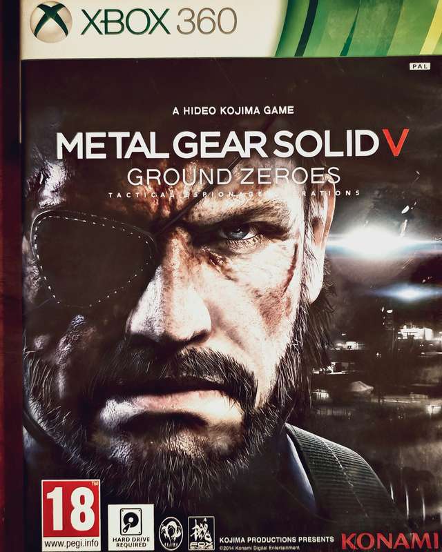 METAL GEAR SOLID V GROUND ZEROS(Xbox 360)