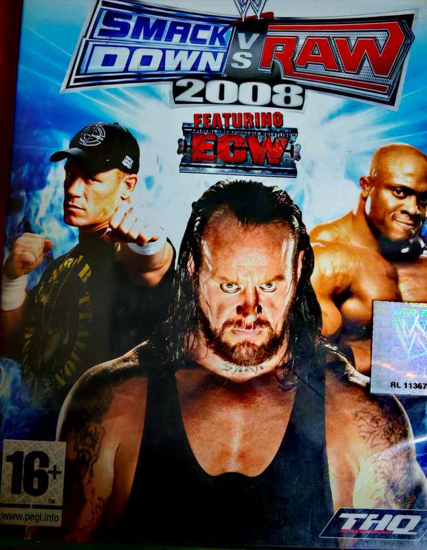 SMACK DOWN VS RAW 2008