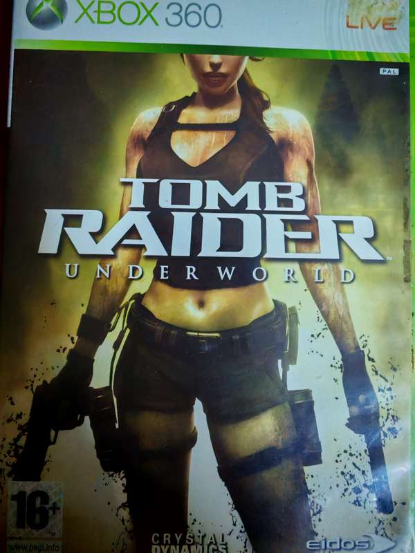 TOMB RAIDER UNDERWORLD XBOX 360