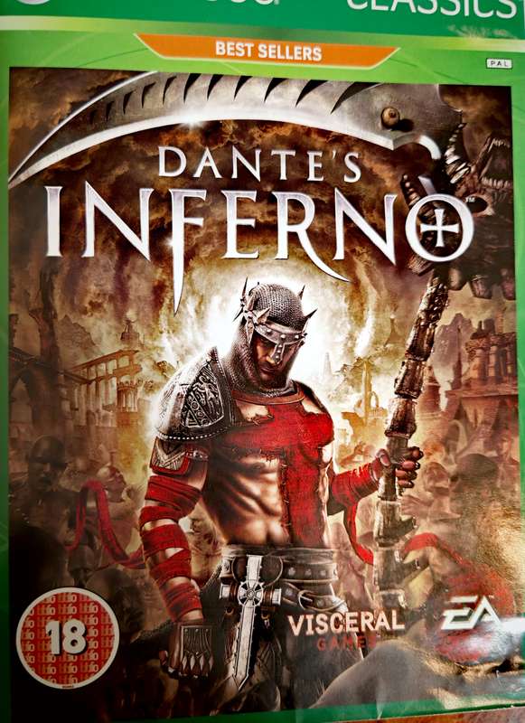 DANTES INFERNO XBOX 360