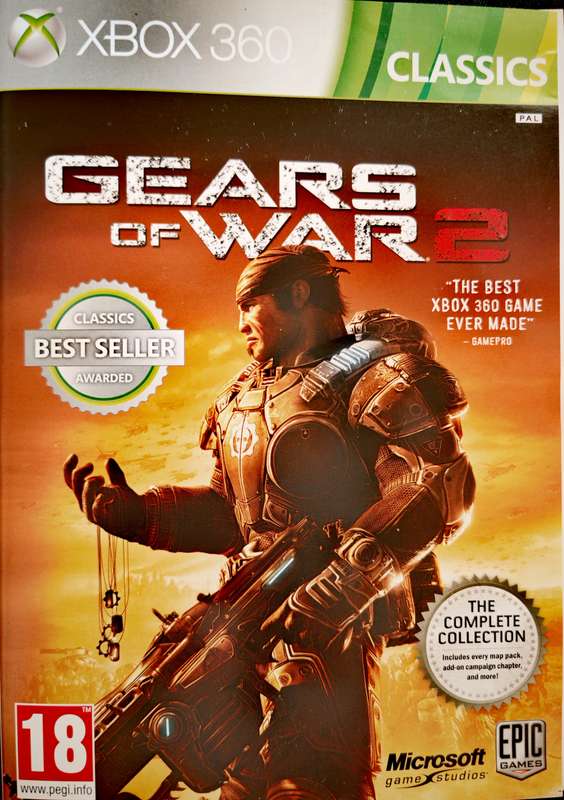 GEARS OF WAR 2 XBOX 360