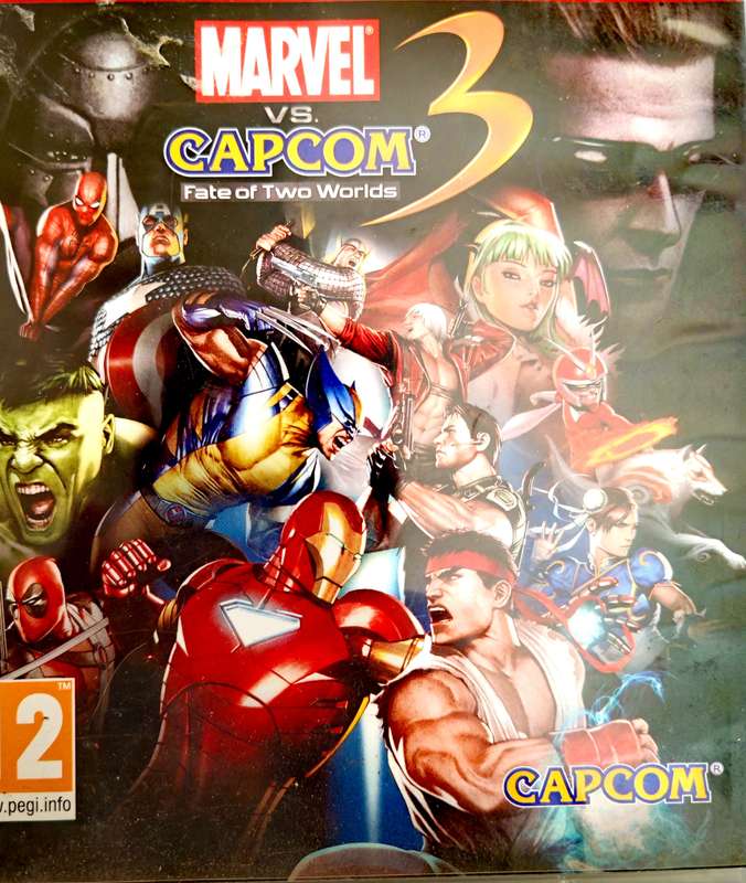 MARVEL VS CAPCOM 3 PS3 (COMPLETE WITH MANUALS)