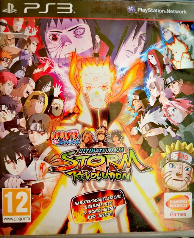 NARUTO ULTIMATE NINJA STORM REVOLUTION PS3 GREAT CONDITION