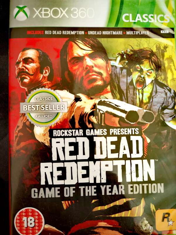 RED DEAD REDEMPTION XBOX 360 REAT CONDITION
