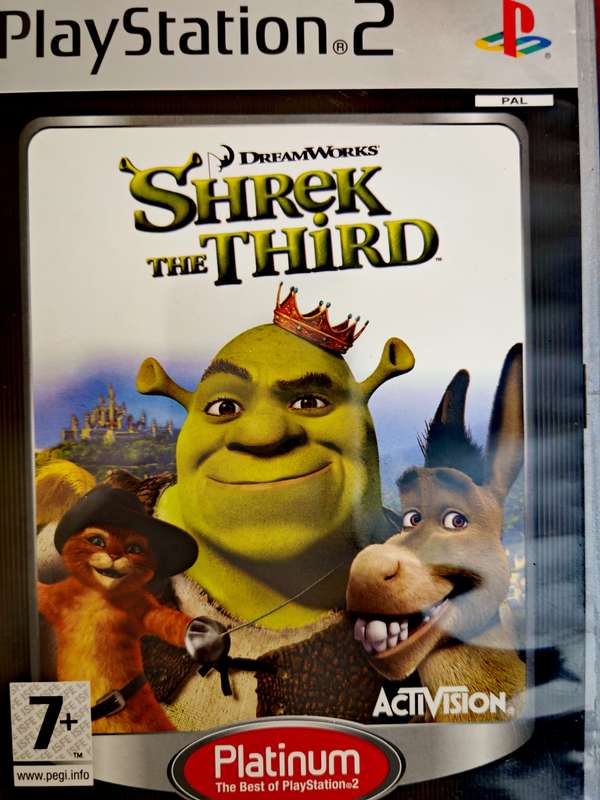 SHREK THE THIRD PS2