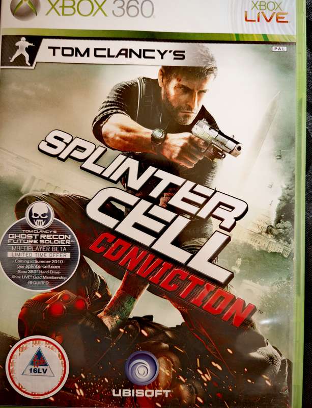 TOM CLANCY'S SPLINTER CELL CONVICTION XBOX 360