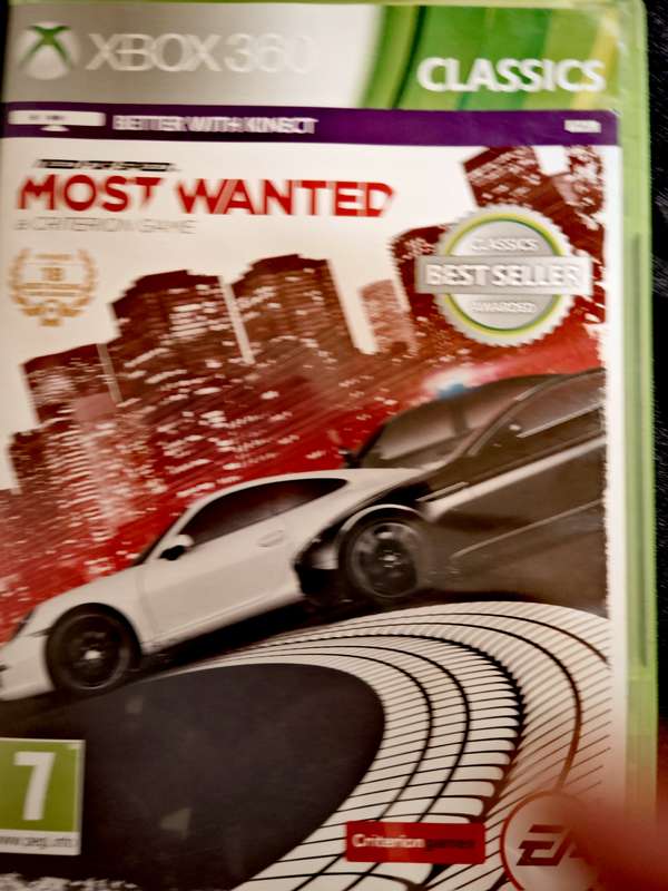 NEED FOR SPEED MOST WANTED XBOX 360