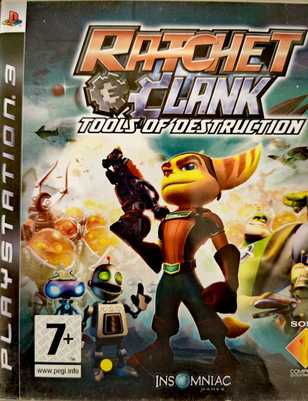 RATCHET AND CLANK TOOLS OF DESTRUCTION PS3