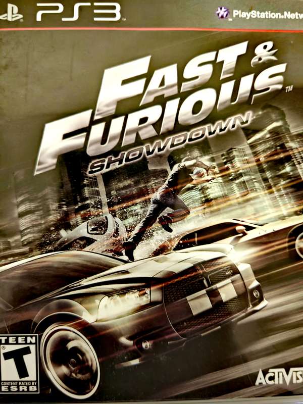 FAST AND FURIOUS SHOWDOWN PS3