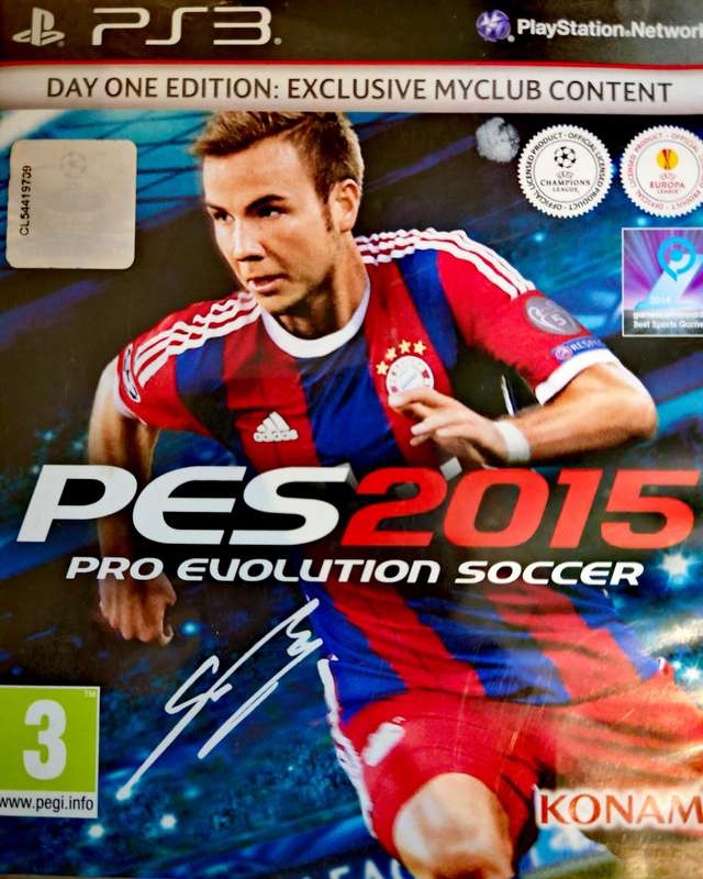 PRO EVOLUTION SOCCER 2015 (PS3)