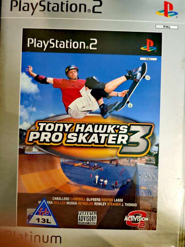 TONY HAWKS PRO SKATER 3 PS2