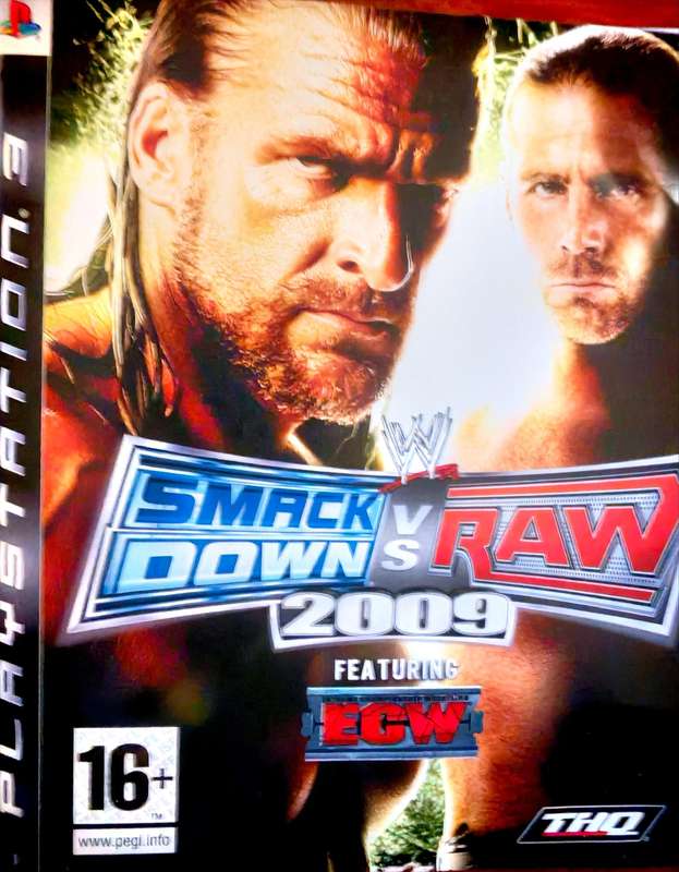 SMACK DOWN VS RAW 2009(PS3)