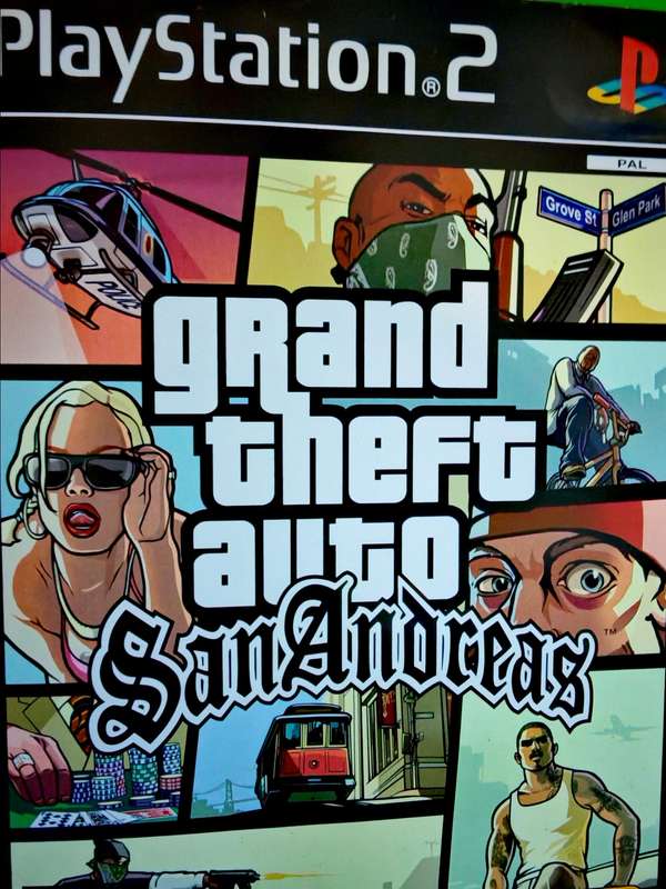 GRAND THEFT AUTO SAN ANDREAS PS2