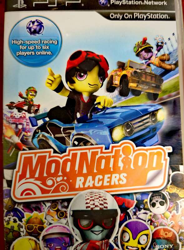 MOD NATION RACERS (COMPLETE WITH MANUAL PSP)