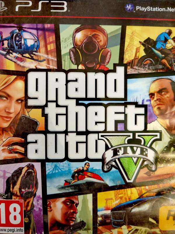 GRAND THEFT AUTO 5 (PS 3) COMPLETE GREAT CONDITION