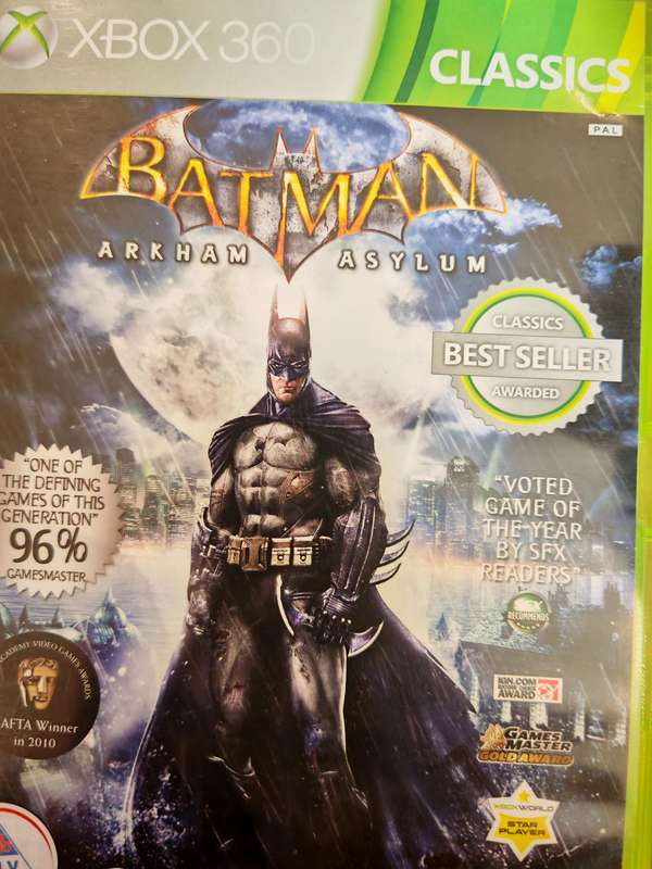 BATMAN ARKHAM ASYLUM XBOX 360