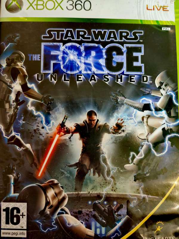 STAR WARS FORCE UNLEASHED  XBOX 360