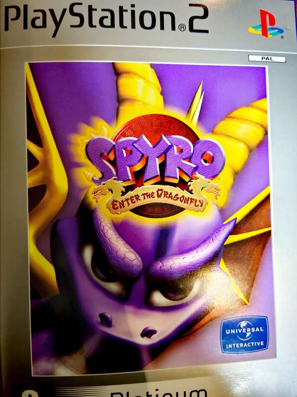 SPYRO ENTER THE DRAGONFLY PS2