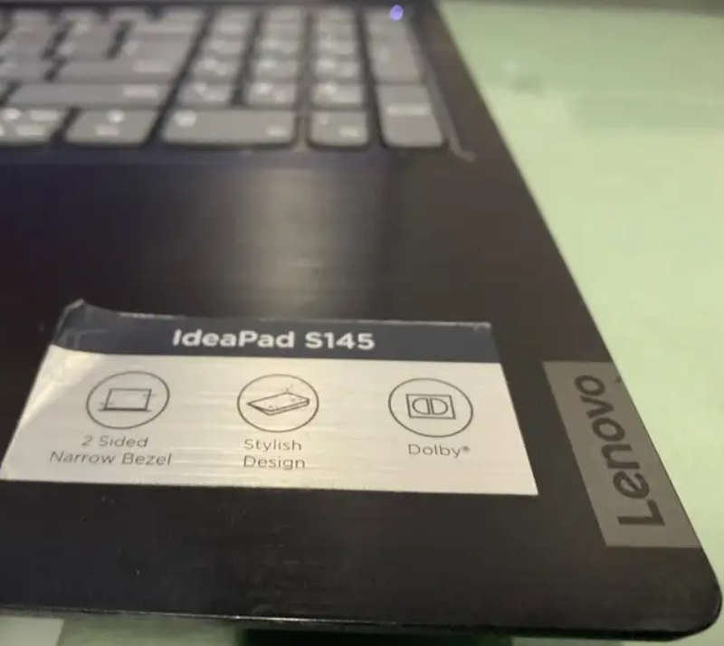 LENOVO IDEAPAD S145 LAPTOP CORE i3 1005G1 10th Gen @ 1.2GHZ & CHARGER