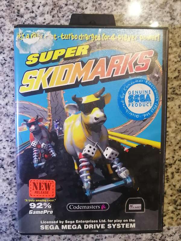 Super Skidmarks for Sega Megadrive