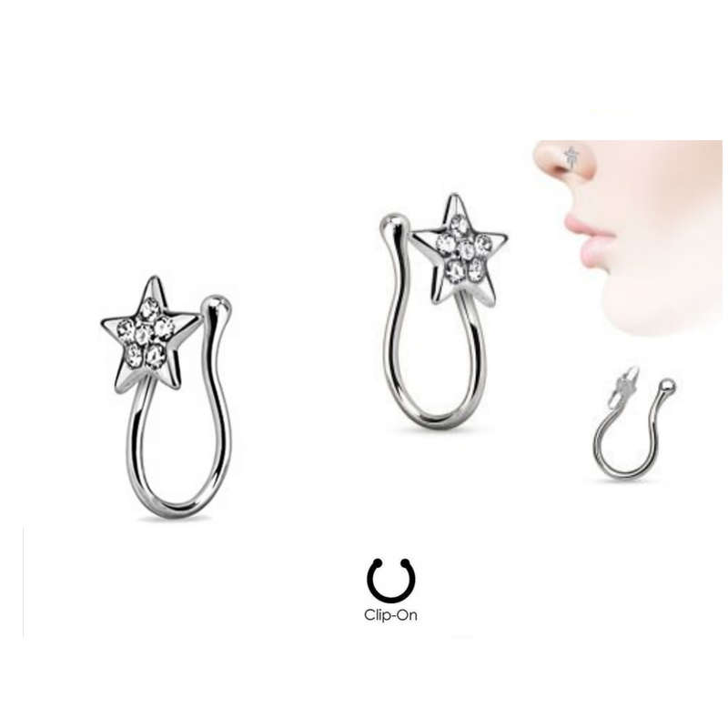 Clip ON Nose Ring