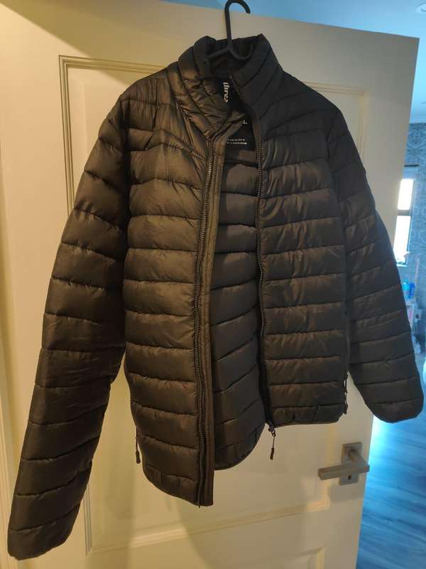 Black Puffer Jacket As New