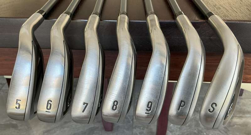 Callaway Mavrik Irons 5-SW Graphite shafts