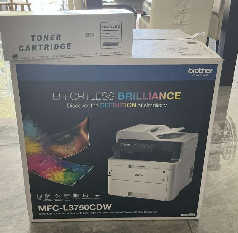 BROTHER MFC-L3750CDW Colour Laser Printer - PRINT, SCAN, COPY, FAX