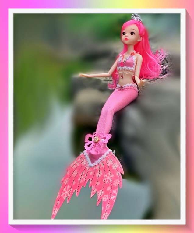 Charming Sweet Mermaid Princess Doll