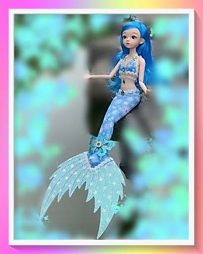Delightful magical Mermaid Princess Doll