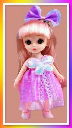 Gorgeous doll with full outfit and surprise gift