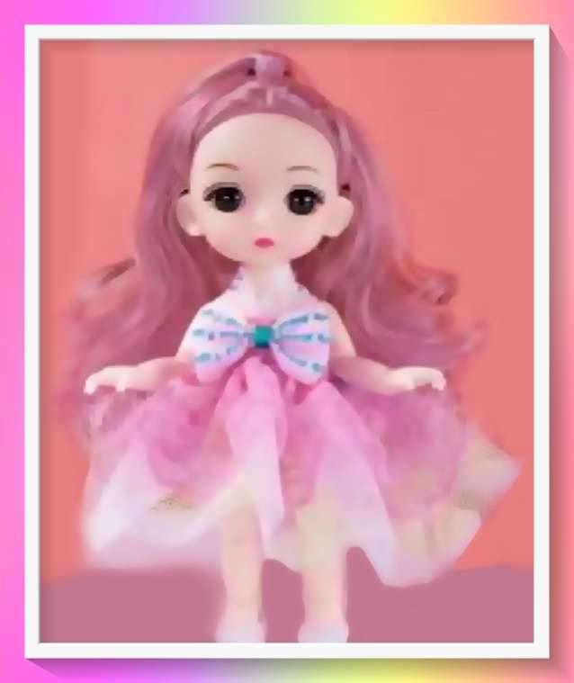 Lovely 17cm doll with full outfit and surprise gift