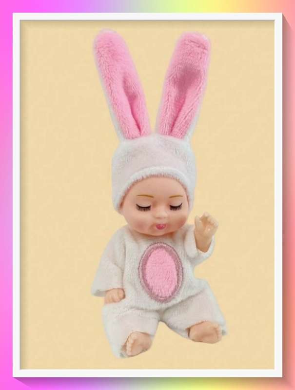 Popular sleepy doll with cute bunny design outfit and surprise gift