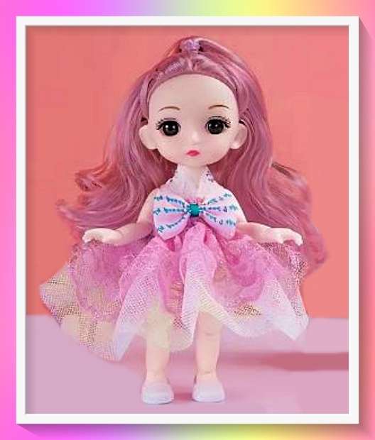Super charming doll with full outfit and surprise gift