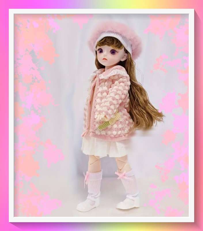 Anime-Inspired Fashion Doll with full outfit