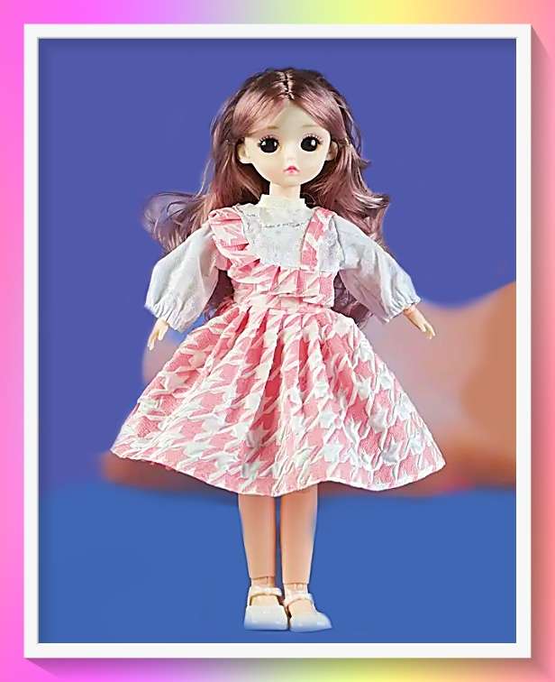 Beautiful Fashion Doll with full outfit and jointd limbs