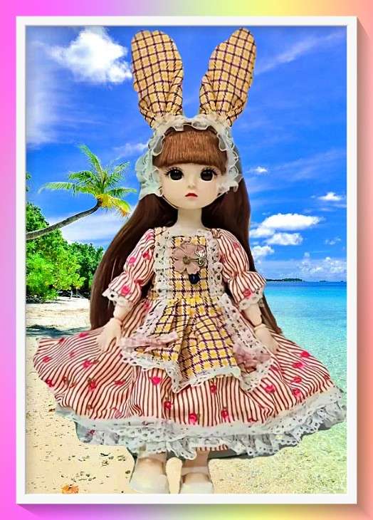 Lovely Anime style Fashion Doll with full outfit and jointed limbs - perfect gift