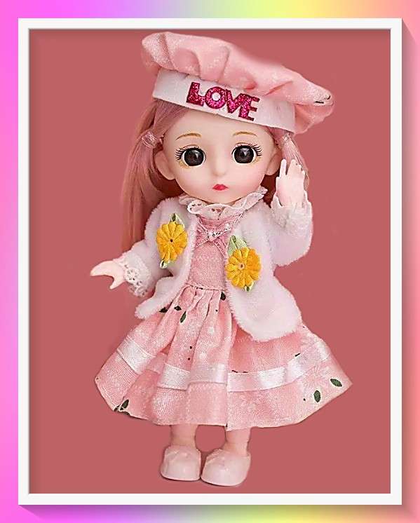 Gorgeous best friend travel doll with full outfit and surprise gift
