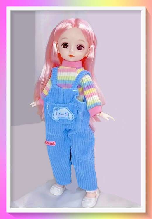 Adorable best friend style doll with full outfit and surprise gift