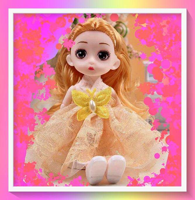 Adorable Sunshine and Lemon drops mini princess doll