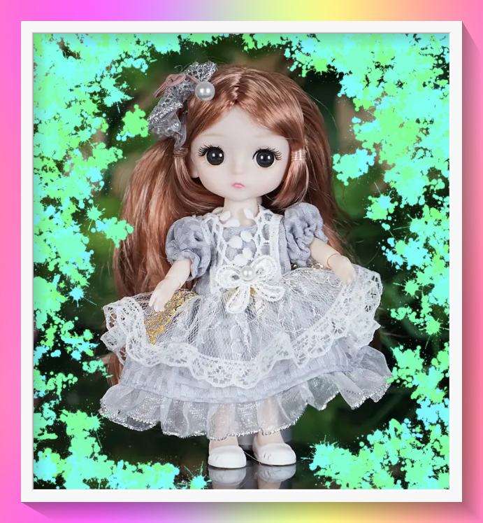 Mini sophisticated princess poppet doll