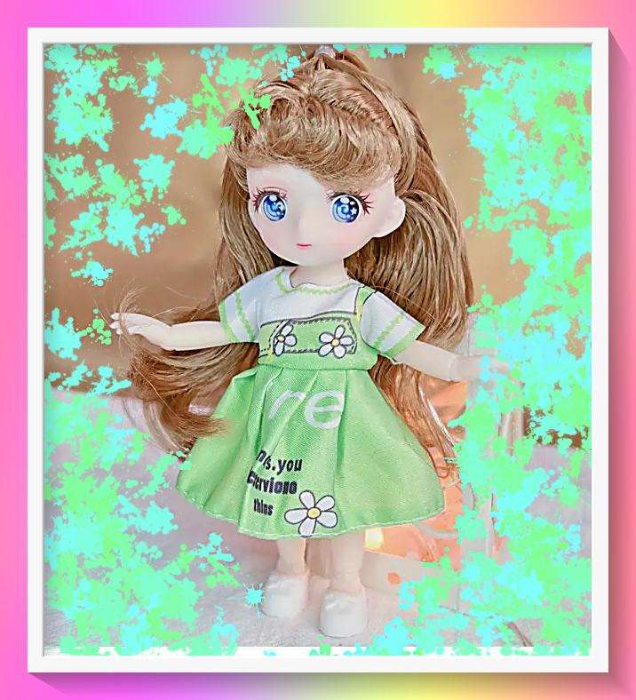 Lovely Anime style BJD Princess doll 16cm