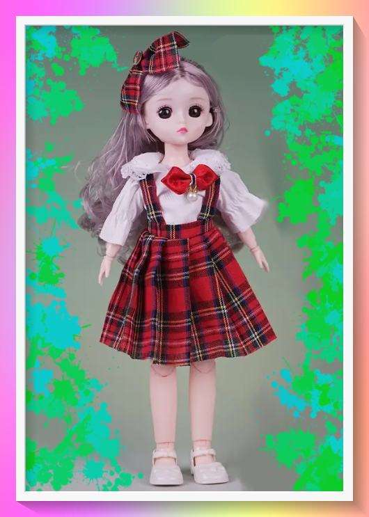 Enchanting school girl style BJD Doll