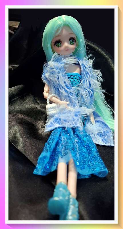 Gorgeous mermaid inspired outfit princess doll